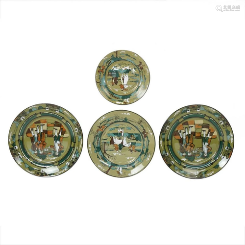 Buffalo Pottery Plates