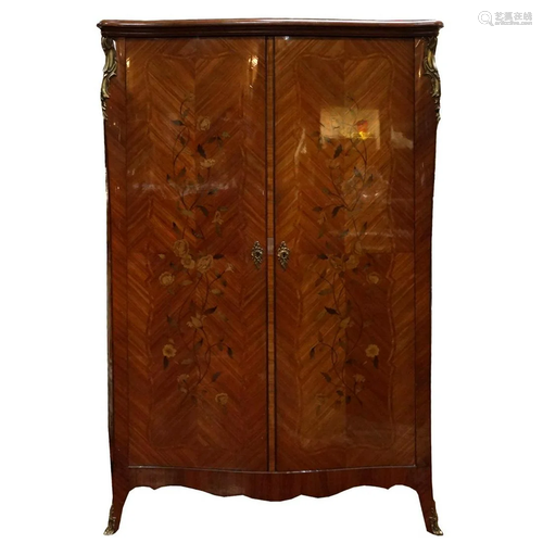 Antique Louis XV Style Wardrobe