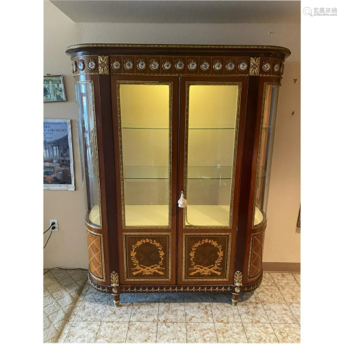 Empire Style Display Cabinet