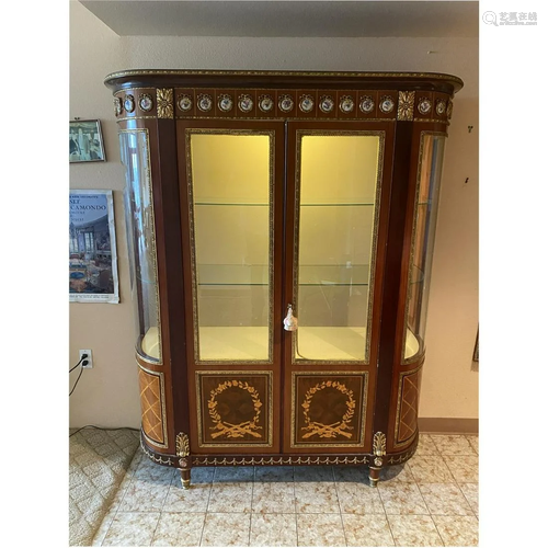 Empire Style Display Cabinet