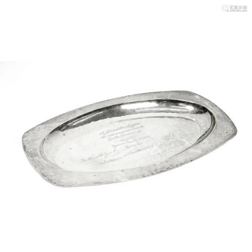 925 Sterling Oval Tray