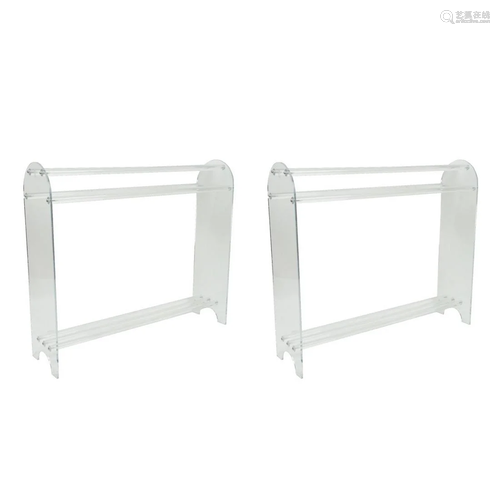 Lucite Racks