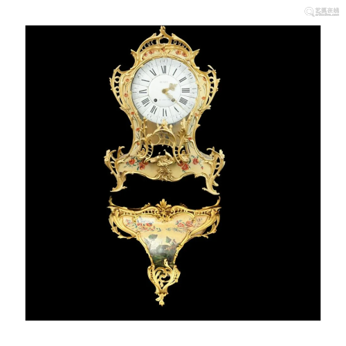 Louis XV Period Bracket Clock