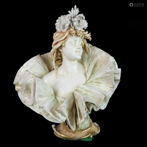 Turn Teplitz RSTK Porcelain Bust