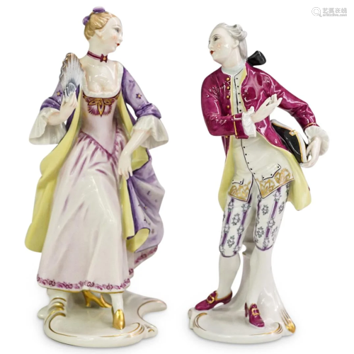 Pair Of Rosenthal Porcelain Figurines