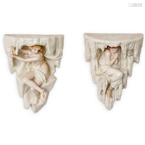 (2 Pc) Royal Worcester 