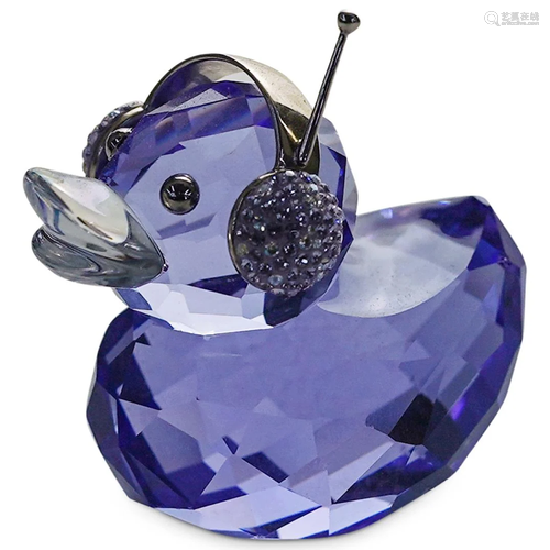 Swarovski Happy Duck Crystal Figurine