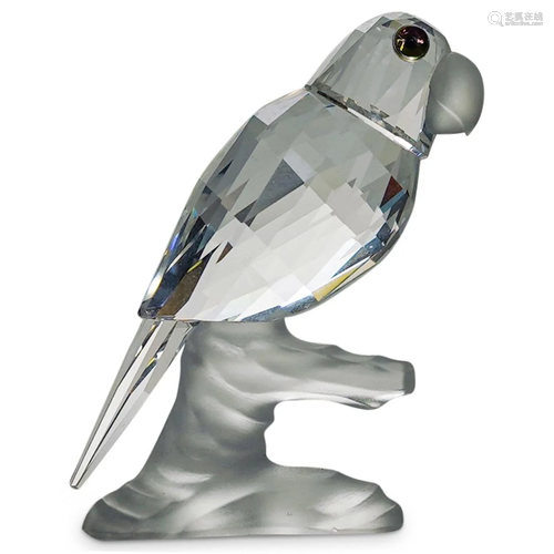 Swarovski Parrot Crystal Figurine