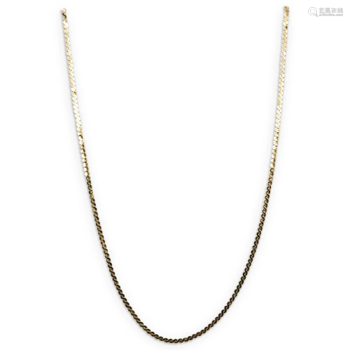 Italian 14k Gold Chain Necklace