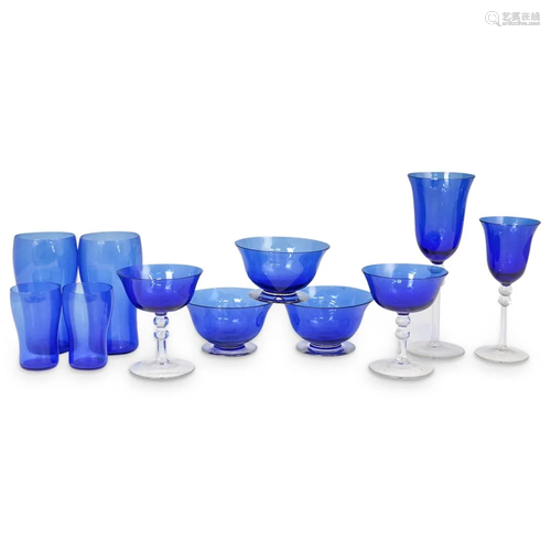 (11 Pc) Miscellaneous Glassware Set