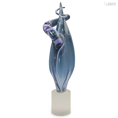 Elio Raffaelli (Italian, 1936) Murano Glass Sculpture