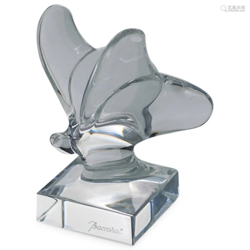Baccarat Crystal Butterfly Figurine