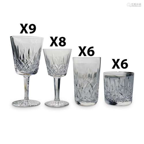 (29Pc) Waterford Crystal Stemware