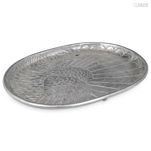 Arthur Court Pewter Turkey Platter