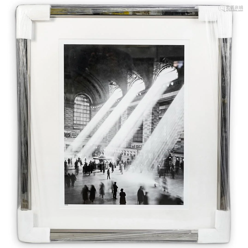 Numbered Hal Morey Grand Central Station Photograph