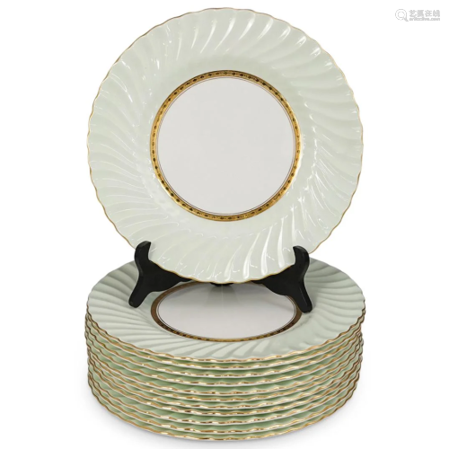 (12Pc) Tiffany & Co. Minton Porcelain Dish Set