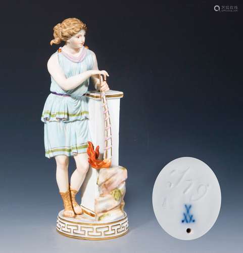 Diana mit Fackel. Meissen.