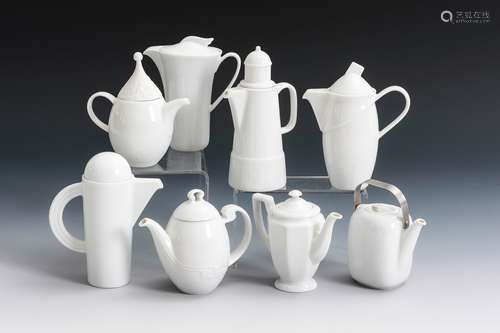 8 Miniaturkannen. Rosenthal.