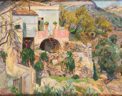 SCHMIDT-ROM, Heinz (1877 Berlin - 1956). Taormina.