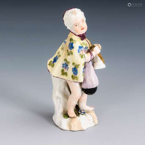 Verkleidete Amorette. Meissen.