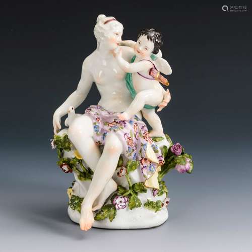 Venus und Amor. Meissen.