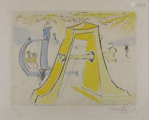 Dali, Salvador (Figueres/Spanien 1904 - 1989 ebda., Studium ...