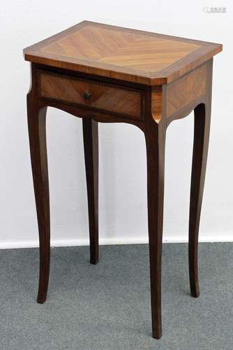 Kleiner Beistelltisch/Hall Table, England um 1900, Palisande...