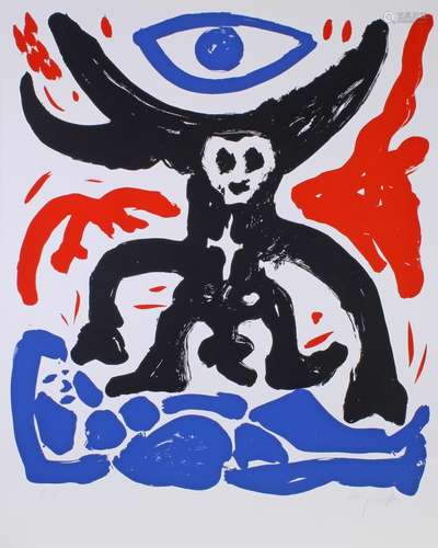 Penck, A.R. (1939 Dresden - 2017 Zürich, bedeutender zeitgen...