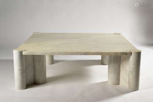 Gae Aulenti (1927-2012). Table basse dite 