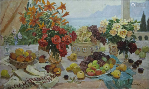 Oil painting Joy Tsvetkova V .P.