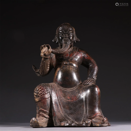 A Bronze Buddha Statue