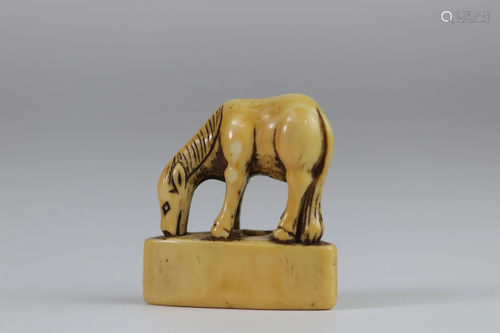 JAPAN - End of the EDO period (1603 - 1868) Netsuke