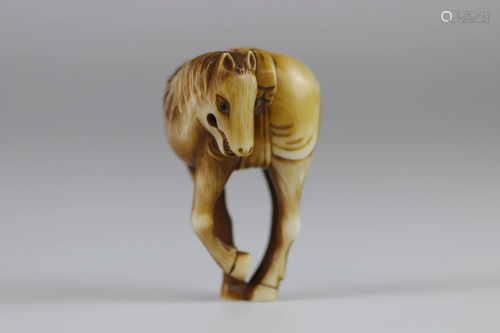 JAPAN - End of the EDO Period (1603 - 1868) Netsuke