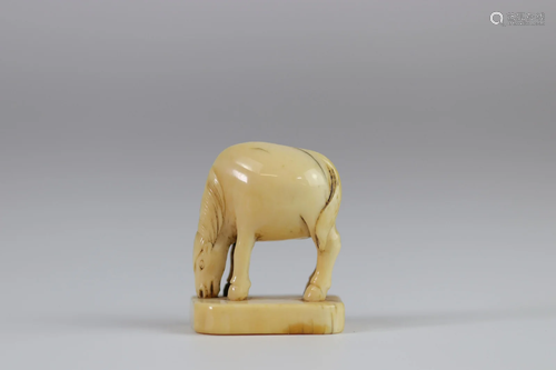 JAPAN - End of the EDO period (1603 - 1868) Netsuke