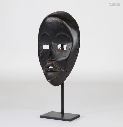 Old African mask - Dan - Ivory Coast - provenance: