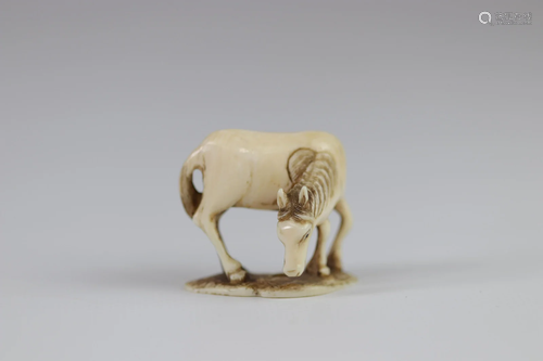 JAPAN - MEIJI period (1868 - 1912) Netsuke horse