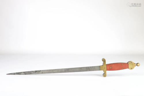 Sword of honor of Masters of arms of castles 1882