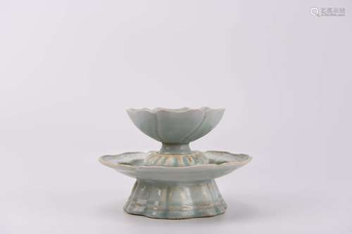 A Hutian Kiln Cup and Cup Stand