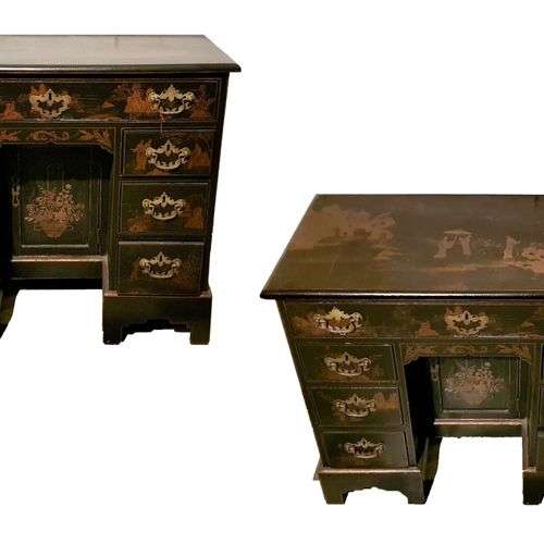 BUREAU A CAISSON VERS 1900