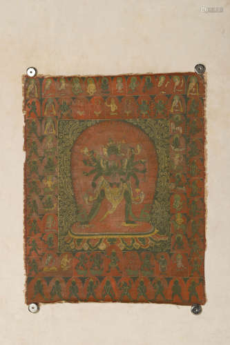 A Thangka of Chakrasamvara