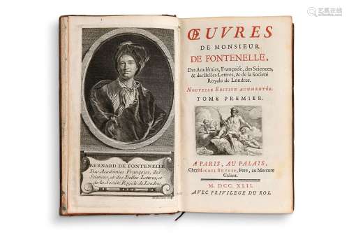 [THÉÂTRE]. [FONTENELLE Bernard de (1657-1757)]Oeuvres de Mon...