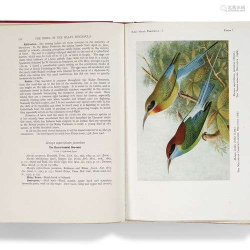 [ORNITHOLOGIE]. ROBINSON Herbert C. (1874-1929)The Birds of ...