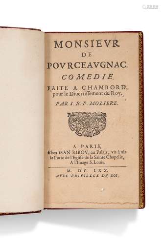 MOLIÈRE.POQUELIN Jean-Baptiste, dit (1622-1673)