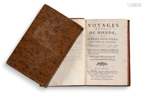 [VOYAGES]. PAGÈS François de (1740-1792)Voyages autour du mo...