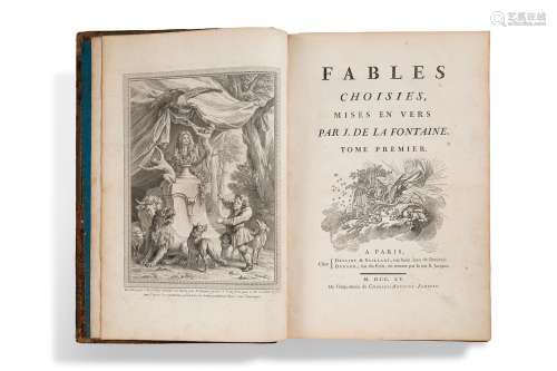 LA FONTAINE Jean de (1621-1695) - OUDRY Jean-Baptiste (1686-...