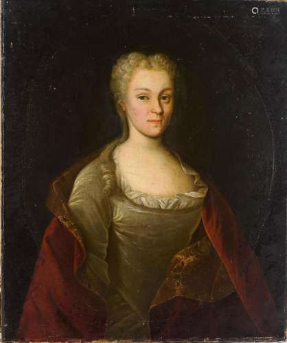 Bildnis der Erdmuthe Dorothea von Zinzendorf.