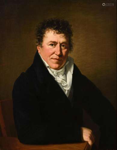 Porträtmaler im 19. Jh.: Wohl Bildnis Alexander von Humboldt...