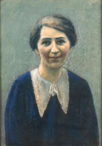 RUETZ, Hedwig (1879 Riga - 1966 Beulwitz/Saalfeld). Porträt ...