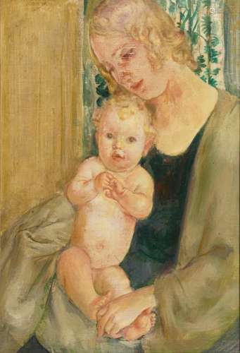 ROSNER, Paul (* 1875 Eibenstock). Mutter und Kind.