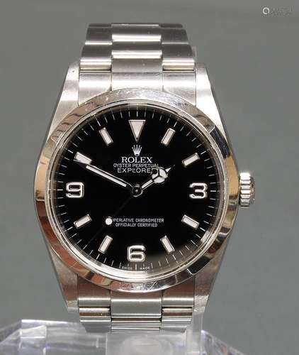 Armbanduhr, Rolex, Modell: Explorer I, von 2005/2006, Automa...